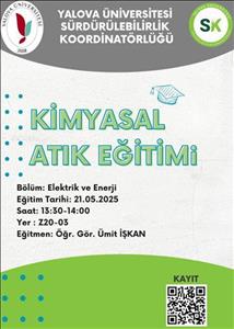 Kimyasal Atık Eğitimi
